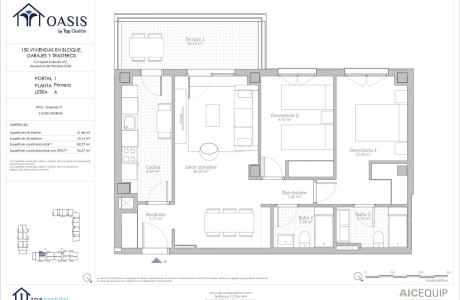 Piso en venta en calle Miguel Indurain , 5