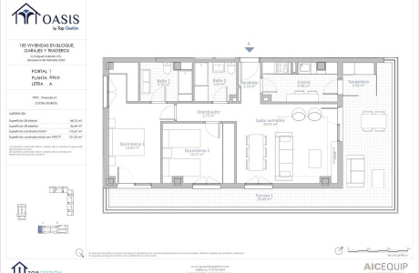 Ático en venta en calle Miguel Indurain , 5