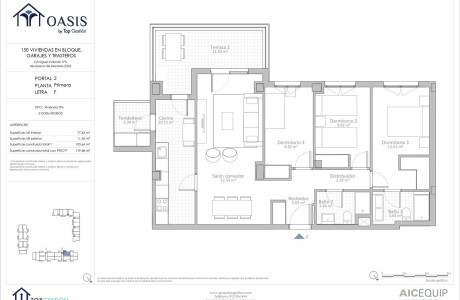 Piso en venta en calle Miguel Indurain , 5