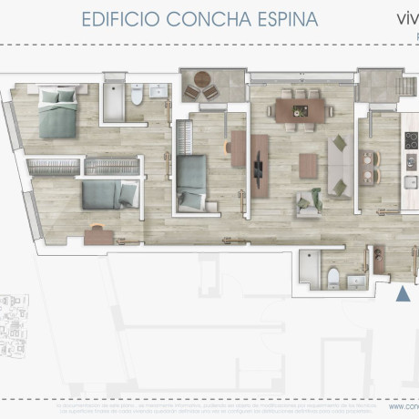 Piso en venta en calle Concha Espina s/n