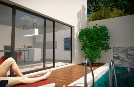 Chalet adosado en venta en calle Aries s/n