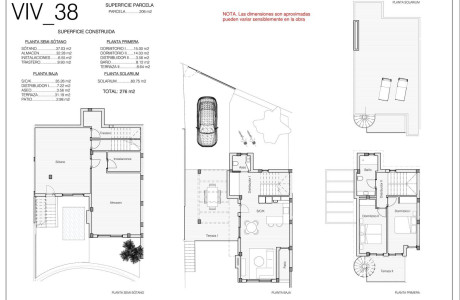 Chalet pareado en venta en calle Alicante, 36