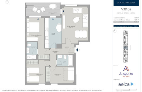 Piso en venta en calle Andador de Galatea s/n