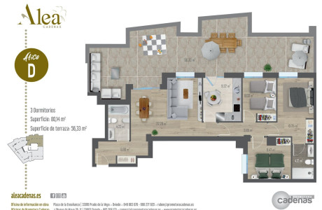 Ático en venta en plaza de la Enseñanza, 3