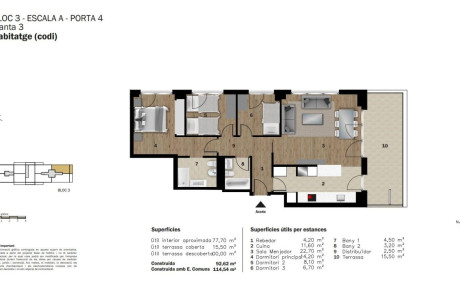 Piso en venta en calle Lepanto, 100