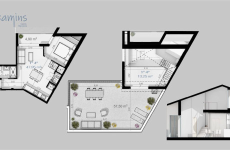 Dúplex en venta en calle Quatre Camins, 5