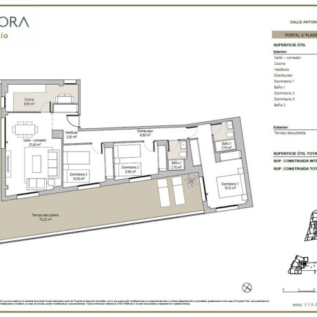Piso en venta en calle Antonio López, 191