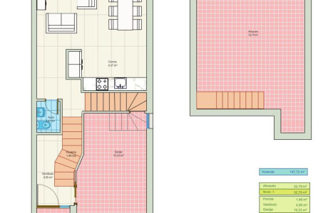 Chalet adosado en venta en calle la Cal s/n