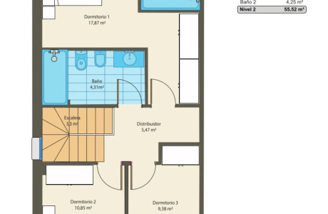 Chalet adosado en venta en calle la Cal s/n