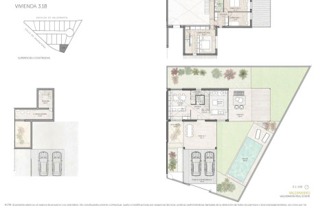 Chalet adosado en venta en calle Argentona, 4