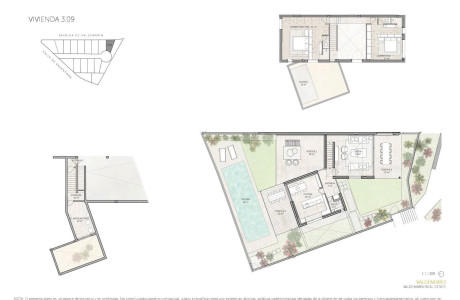 Chalet adosado en venta en calle Argentona, 4