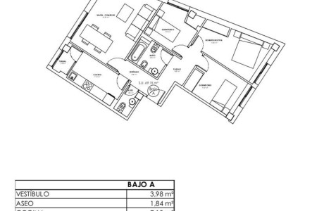 Piso en venta en avenida de Outeiro, 26