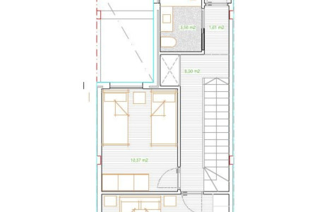 Chalet adosado en venta en calle Manzano 22, 24