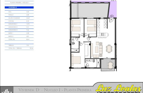 Piso en venta en calle Lealas, 63