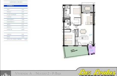 Piso en venta en calle Lealas, 63