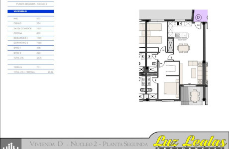 Piso en venta en calle Lealas, 63