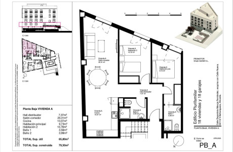 Piso en venta en calle Nueva , 2