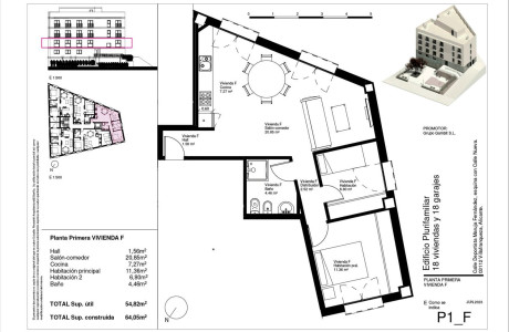 Piso en venta en calle Nueva , 2