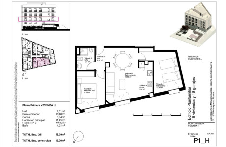 Piso en venta en calle Nueva , 2