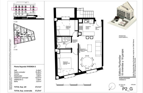 Piso en venta en calle Nueva , 2