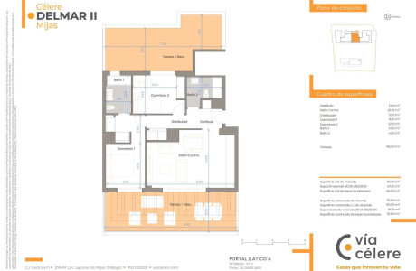 Ático en venta en calle Nogal, 13