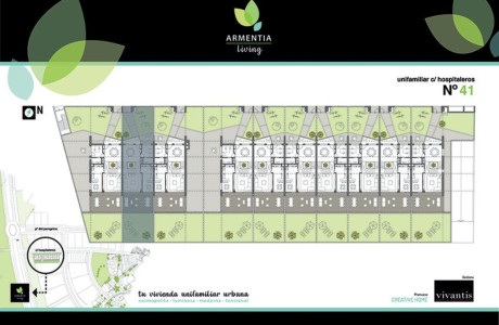 Chalet adosado en venta en calle Hospitaleros 25-41 (Armentia), 25