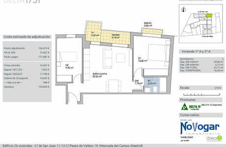 Piso en venta en calle San Juan , 11