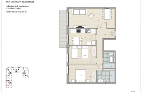 Piso en venta en calle Lluis Companys, 6