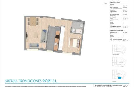 Piso en venta en calle Jarales, 1