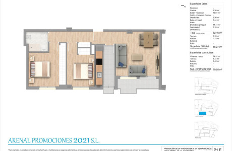 Piso en venta en calle Jarales, 1