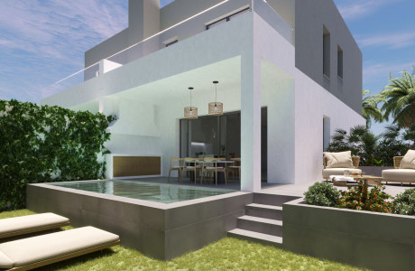 Chalet pareado en venta en calle Sant Sebastià, 19