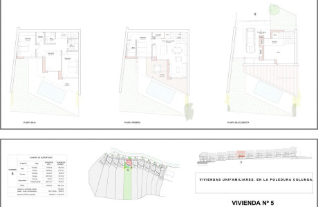 Chalet adosado en venta en calle La poledura, 61