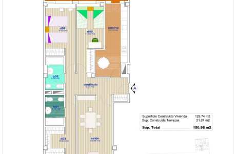 Piso en venta en calle Toledo s/n