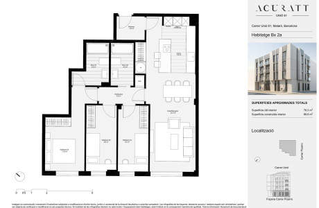 Piso en venta en calle Unió, 81
