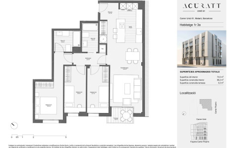 Piso en venta en calle Unió, 81