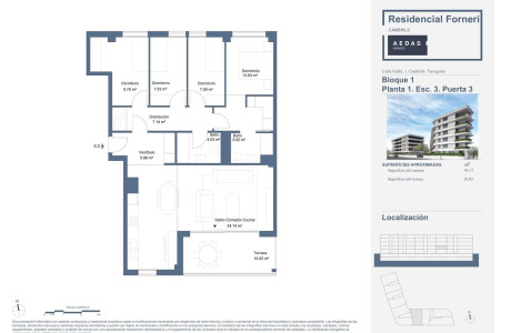 Piso en venta en calle Mestral, 1