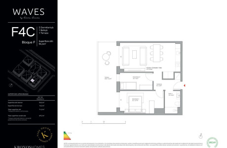 Piso en venta en avenida De la Cossetania, 25
