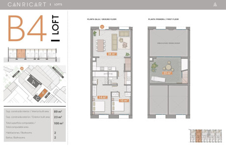 Dúplex en venta en calle Emilia Coranty, 33