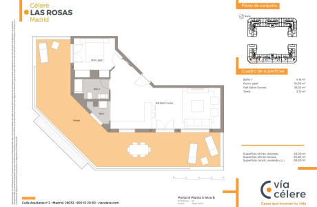 Ático en venta en calle Aquitania , 2