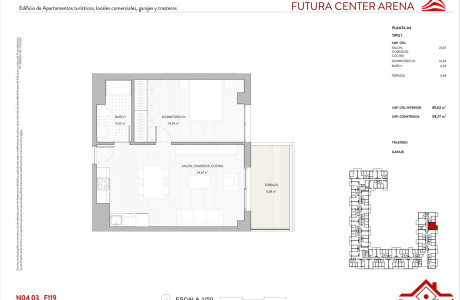 Piso en venta en avenida Jose Hierro, 94