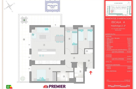 Piso en venta en avenida Eduard Maristany esquina calle Tortosa s/n