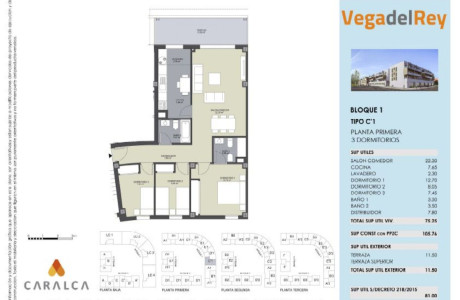 Piso en venta en calle Pobladores s/n