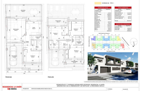 Chalet adosado en venta en avenida de La Unión s/n
