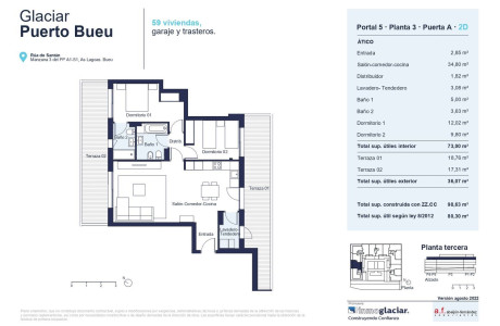 Piso en venta en calle do Santán, 12