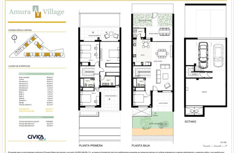 Chalet adosado en venta en calle de la Encina s/n