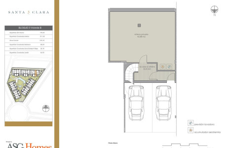 Chalet pareado en venta en calle la Cigüeña, 6