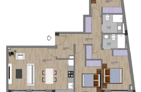 Piso en venta en calle Montecerrao, 6