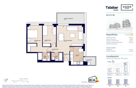 Piso en venta en calle Actriz Fabiana Laura s/n