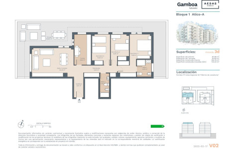 Ático en venta en callejón de la Alcoholera, 1