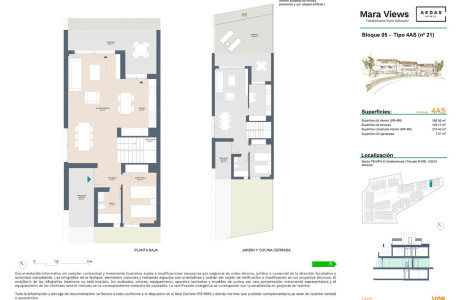 Chalet adosado en venta en calle de la Pitera, 7